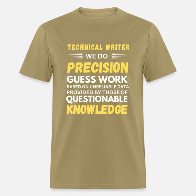 Technical Writer We Do Precision Guess Work