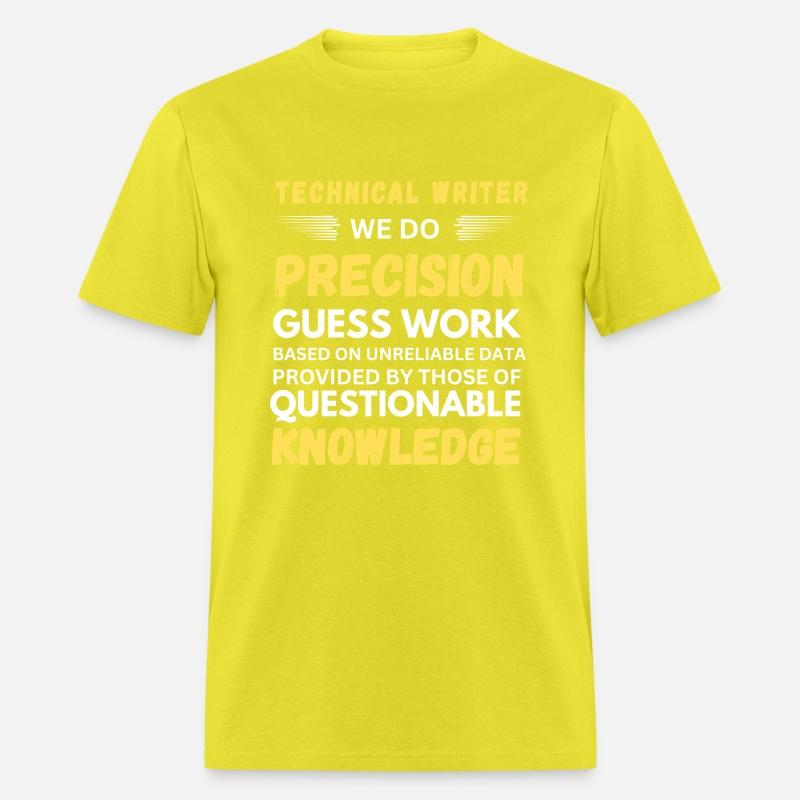 Technical Writer We Do Precision Guess Work