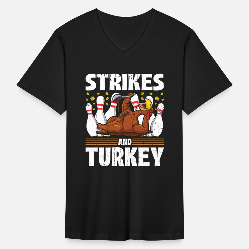 Thanksgiving Day Men Women Bowling