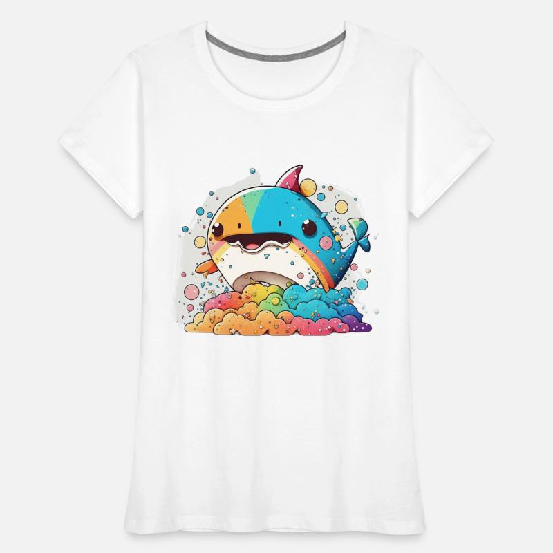 The Animated Colorful Shark
