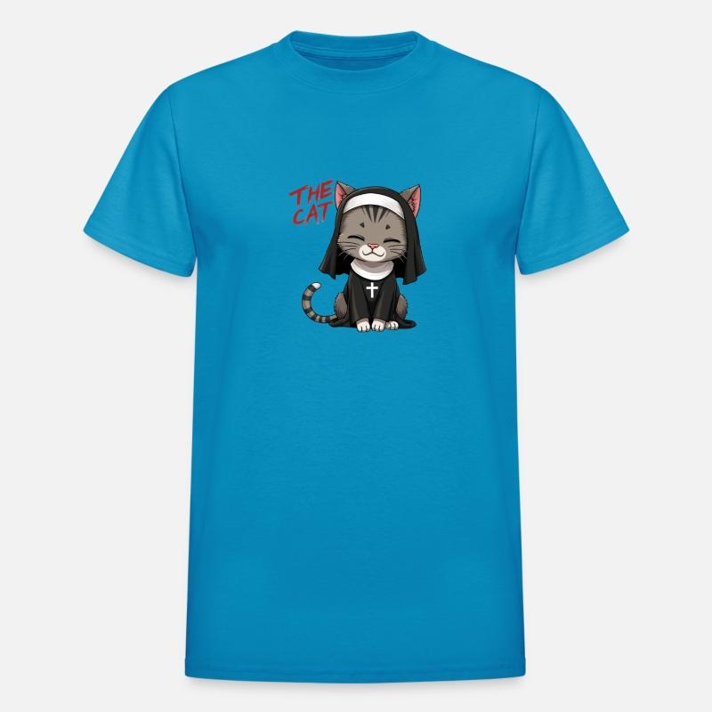 The Cat Nun – Cute & Whimsical Cartoon Art