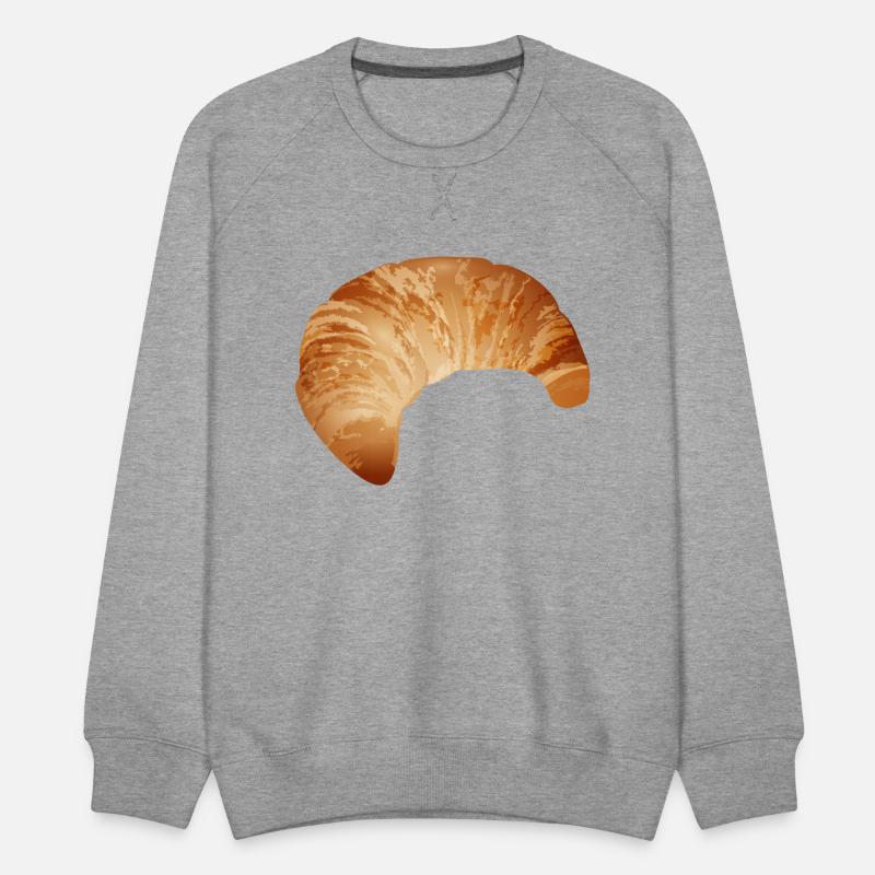 The popular croissant in warm colors