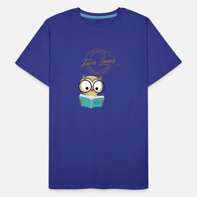The Wise Coaching Owl T-Shirt by Tavia Linen