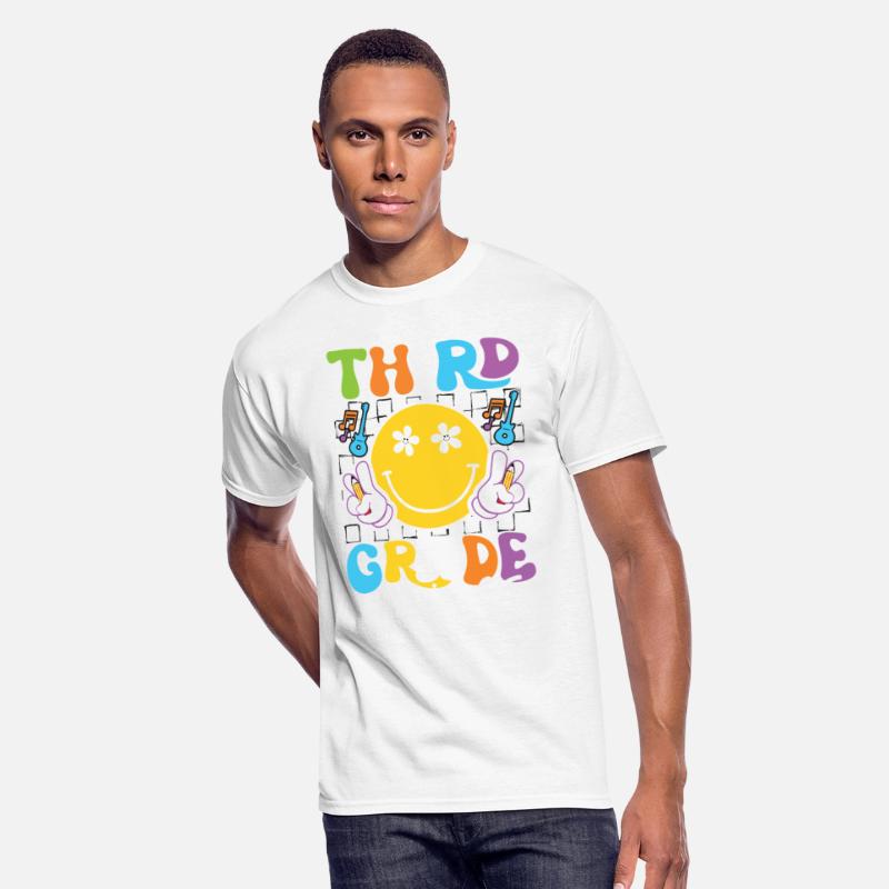 Third Grade Vibes Back To School Teacher T shirt