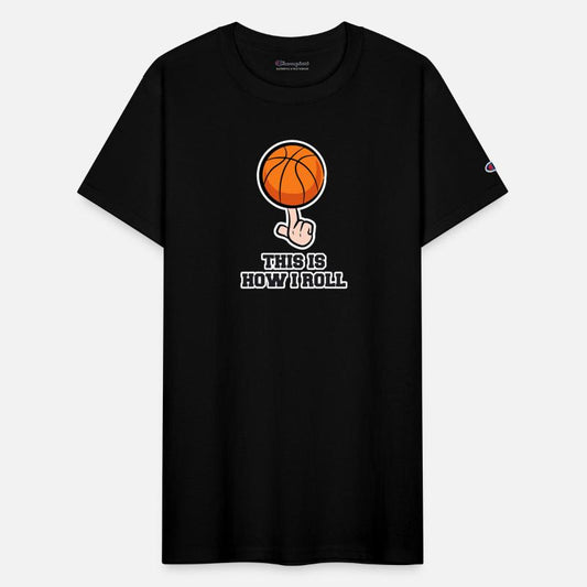 This is how I roll Basketball T Shirt