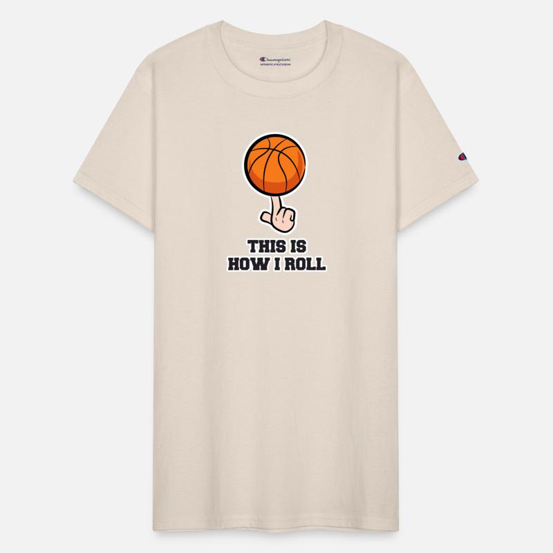 This is how I roll Basketball T Shirt
