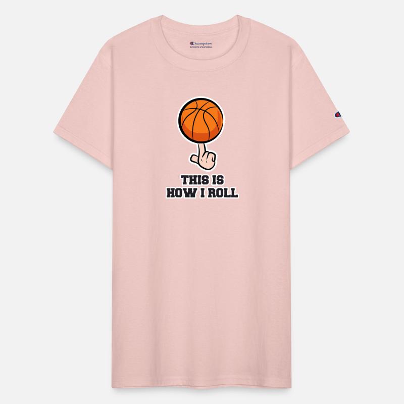 This is how I roll Basketball T Shirt