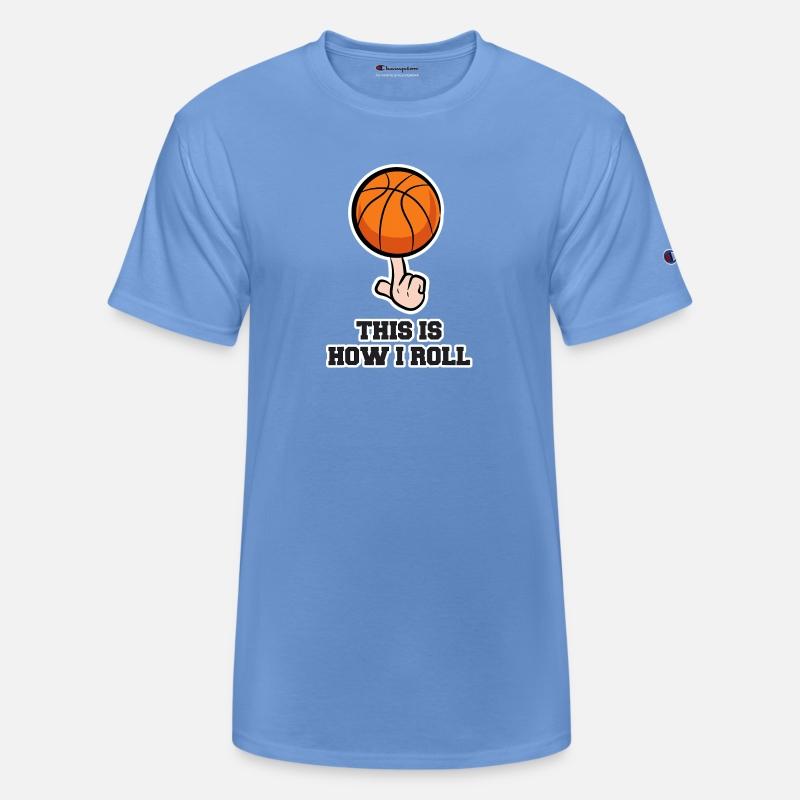 This is how I roll Basketball T Shirt