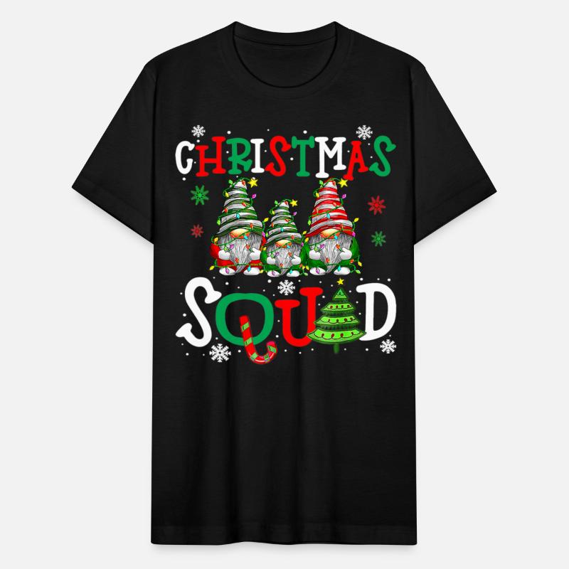 Three Gnomes Matching Family Merry Christmas Tree