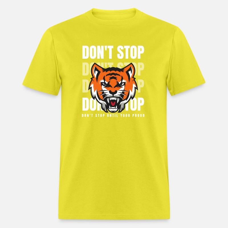 Tiger Black White and Orange - Don t Stop