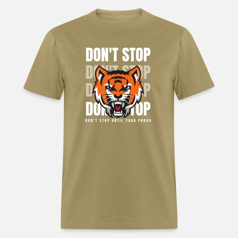 Tiger Black White and Orange - Don t Stop