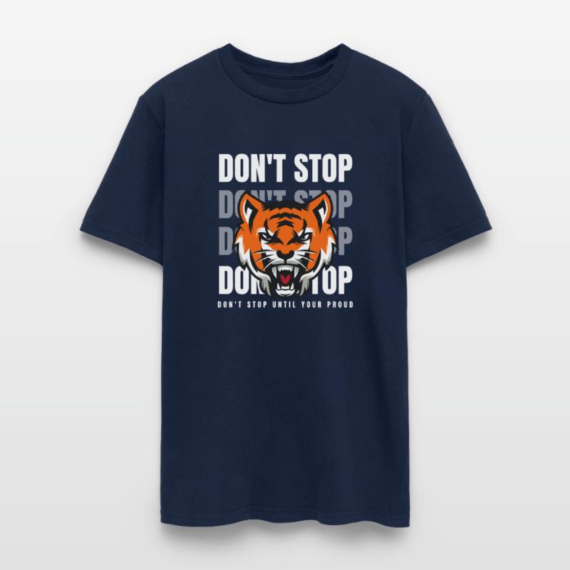 Tiger Black White and Orange - Don t Stop