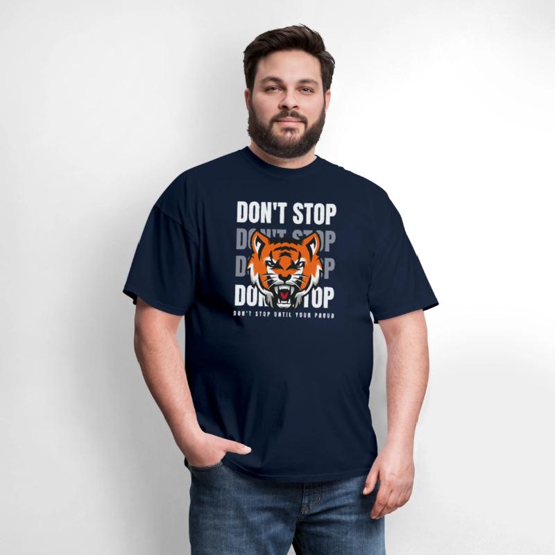 Tiger Black White and Orange - Don t Stop