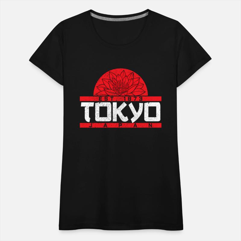 Tokyo Japan Est 1873 Lotus Flower Japanese