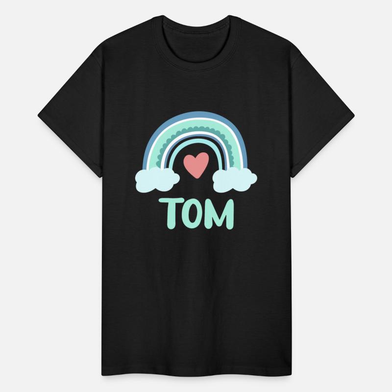 Tom Name Rainbow Baby