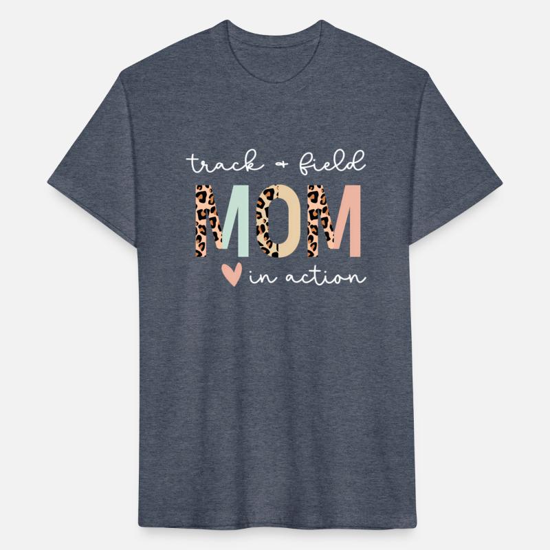 Track And Field Mom Leopard