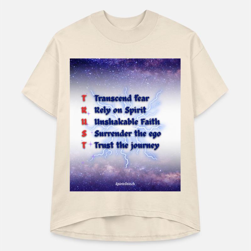 Transcendence and Faith Motivational Quote Design