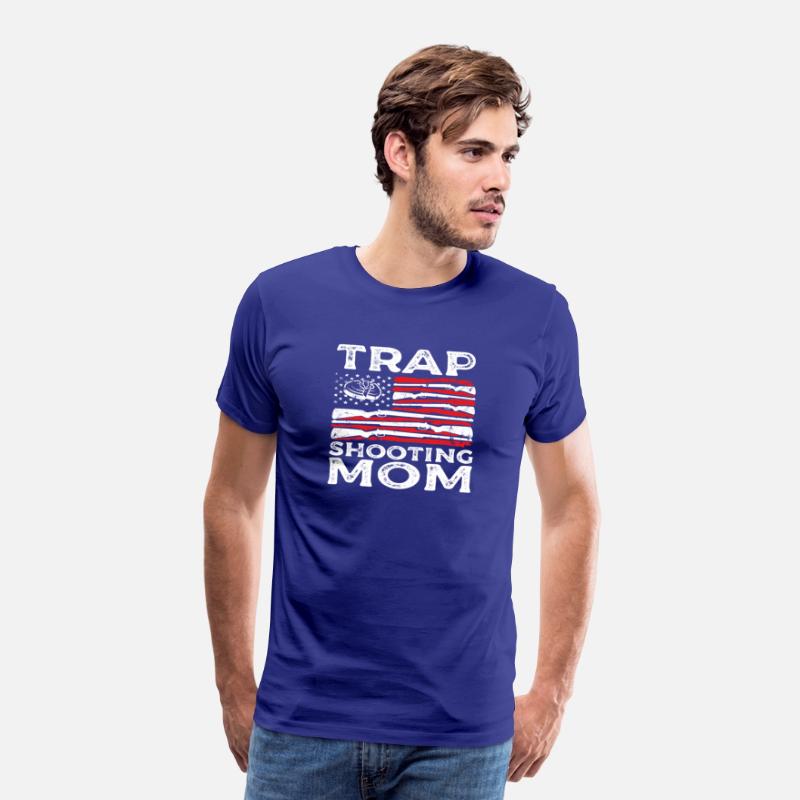 Trap Shooting Mom Gun Rights American Flag