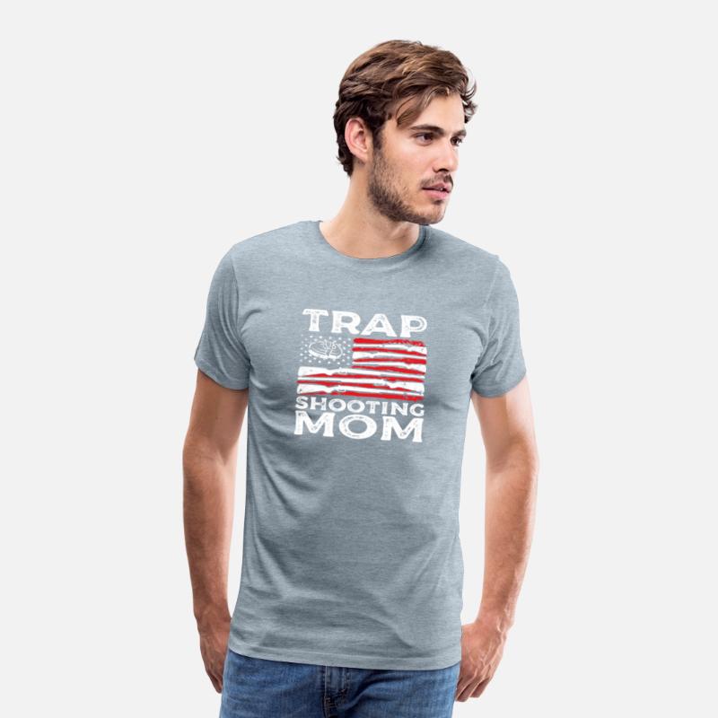 Trap Shooting Mom Gun Rights American Flag