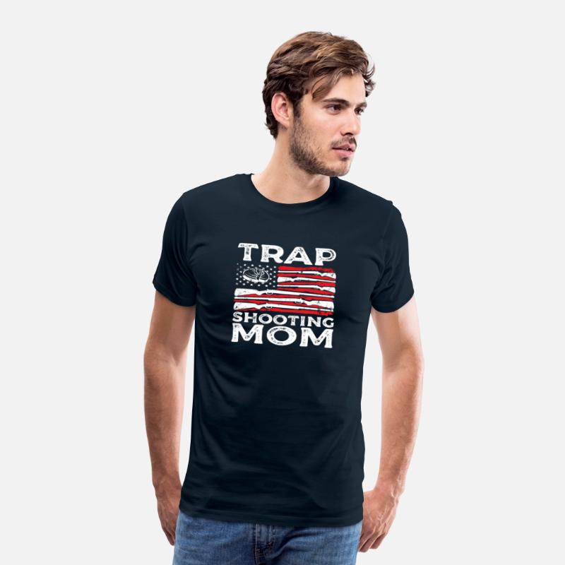 Trap Shooting Mom Gun Rights American Flag