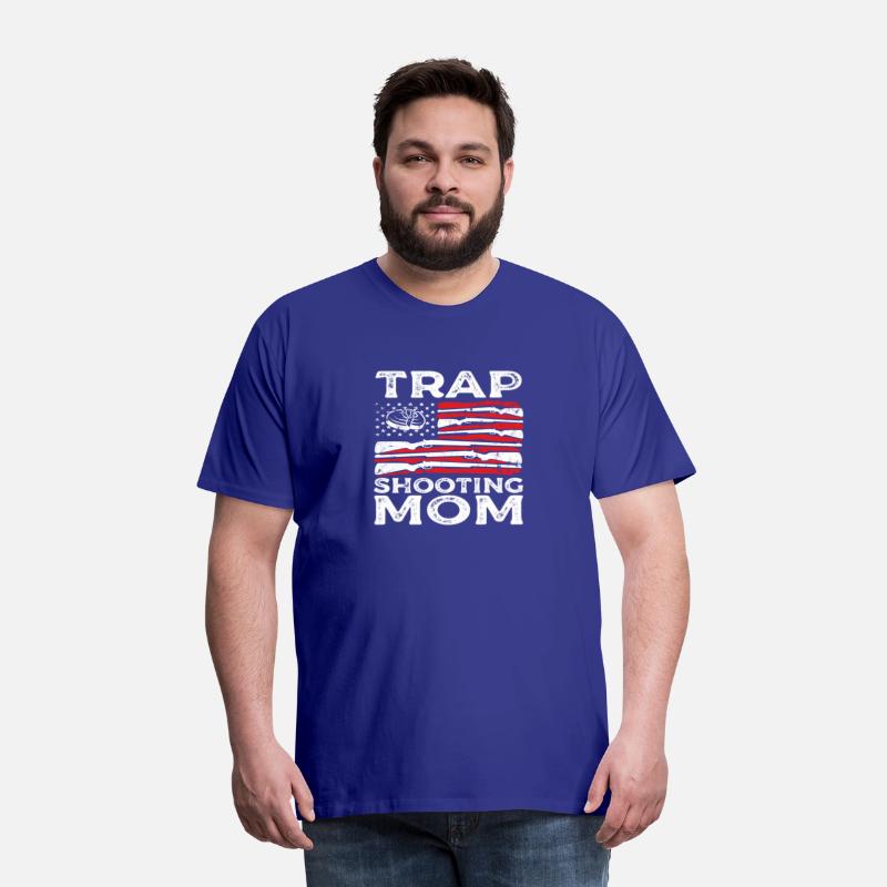 Trap Shooting Mom Gun Rights American Flag