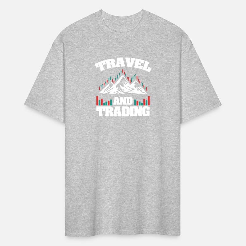 Travel and trading blue