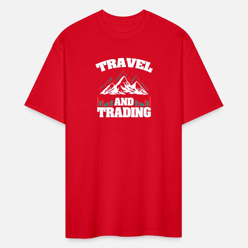 Travel and trading blue