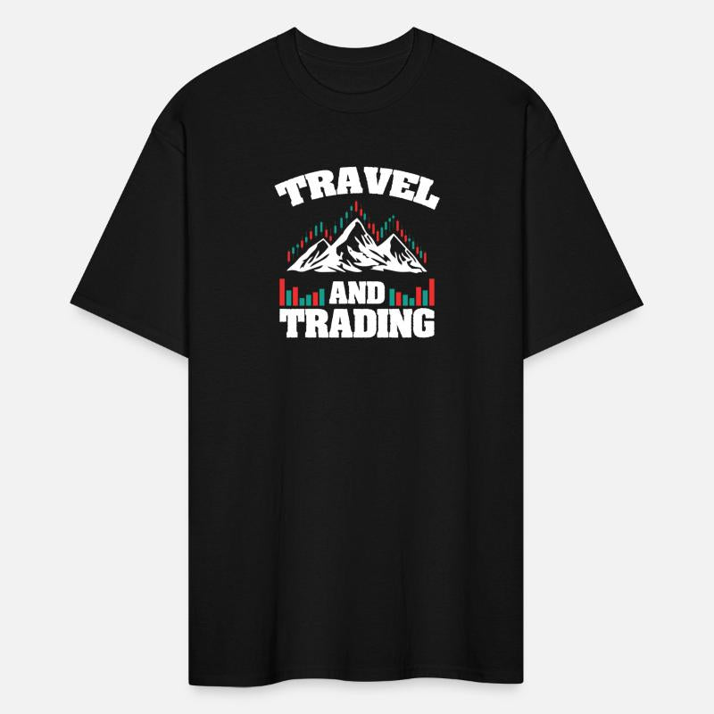 Travel and trading blue