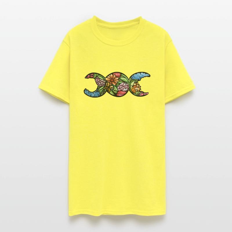 Triple Moon Symbol Garden Green Witch