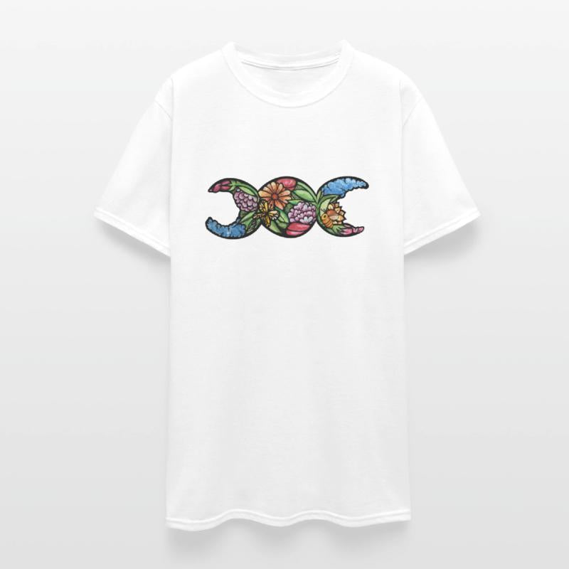 Triple Moon Symbol Garden Green Witch