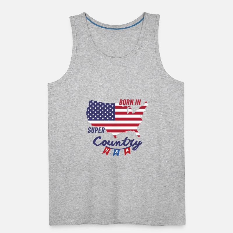 Tshirt 4th July America Born In Super Country