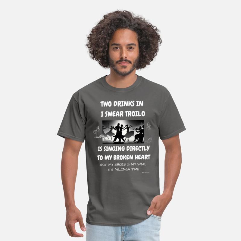 Two drinks in I swear Troilo is singing to me. Tee