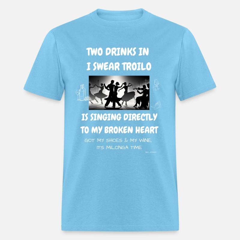 Two drinks in I swear Troilo is singing to me. Tee