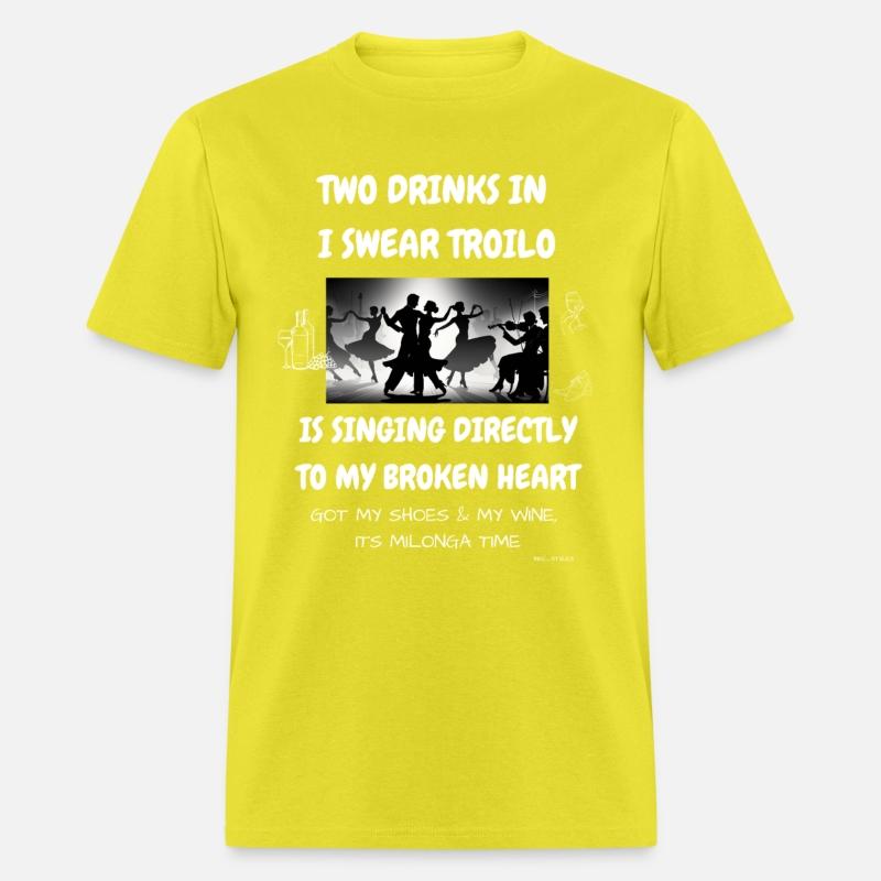 Two drinks in I swear Troilo is singing to me. Tee
