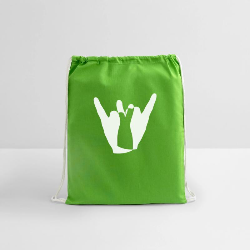 Two heavy metal hard rock horn finger hand gesture