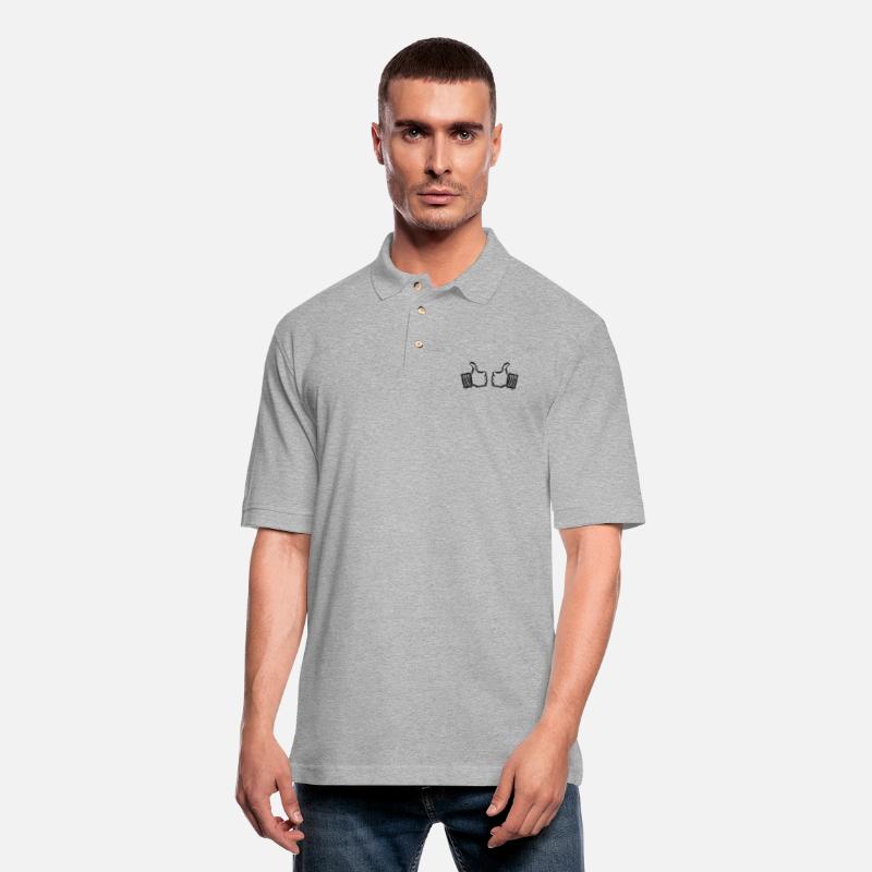 Two thumbs up pointing at me. Drawing. Hand drawn.