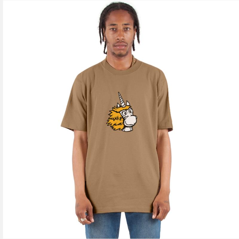 Unicorn Happy Friendly Smile Comic Cartoon Drawing