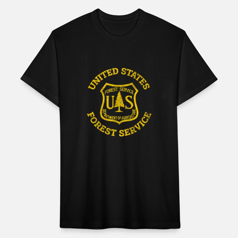 Us United States Forest Service Usfs Yellow