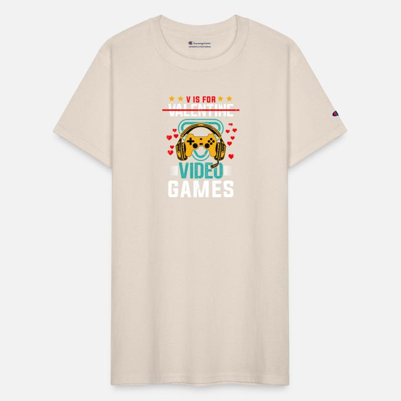 V is for Video Gamer aesthetic