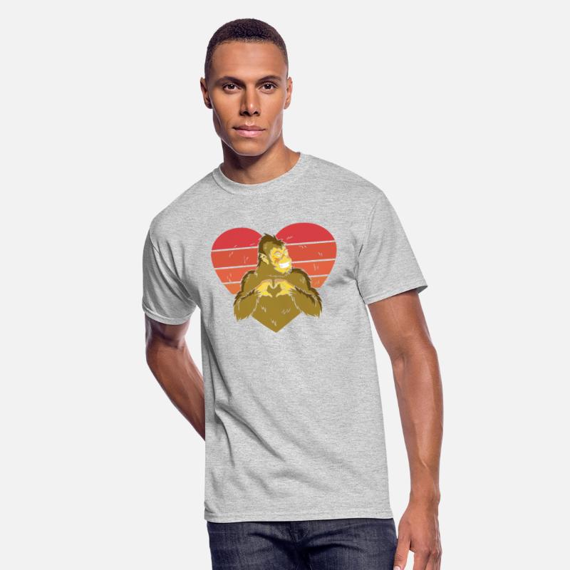 Valentines Day Hearts Day Cupid Bigfoot Believer