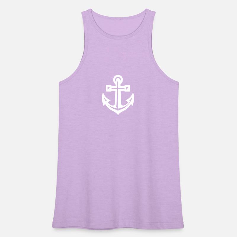 Very Old Anchor In Tattoo Style