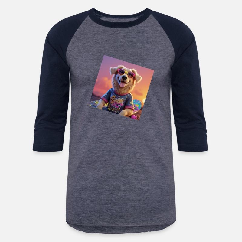 vibrant pet design shirt golden retriever summe