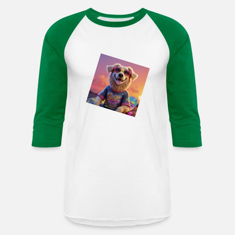 vibrant pet design shirt golden retriever summe