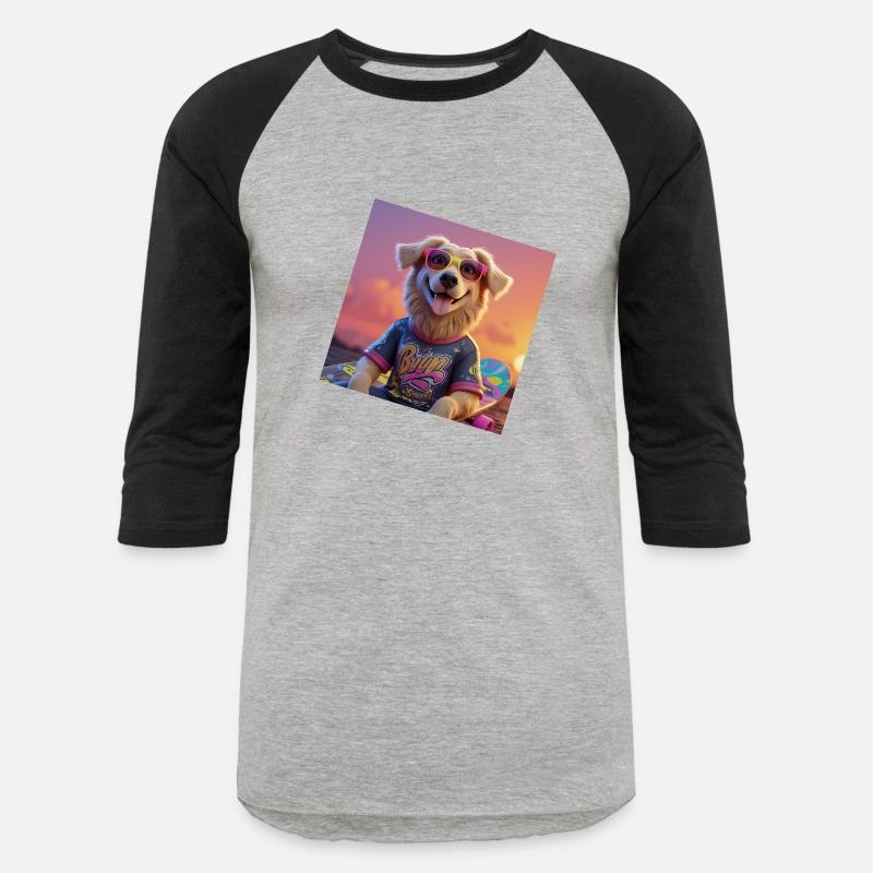 vibrant pet design shirt golden retriever summe