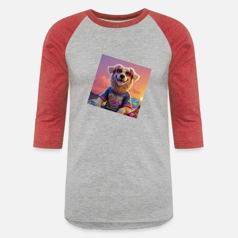 vibrant pet design shirt golden retriever summe