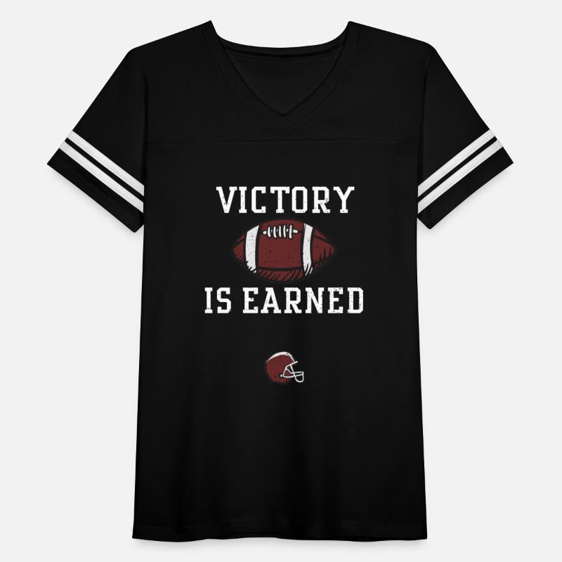 Victory is earned - Football