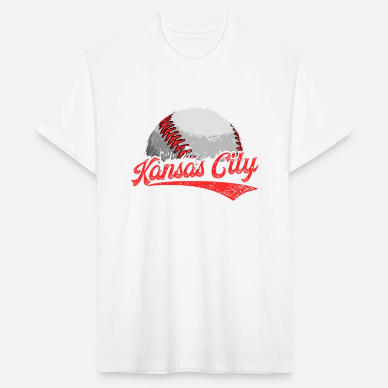 Vintage Kansas City Cityscape Baseball