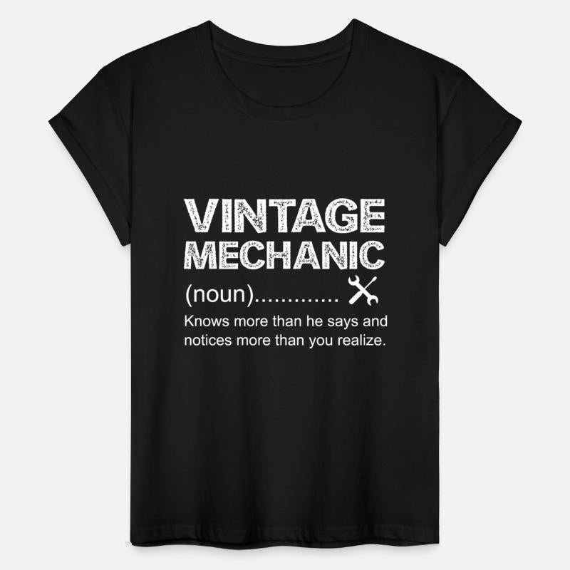 Vintage Mechanic Noun
