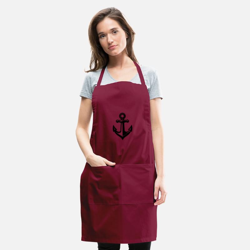 Vintage Old Anchor In Tattoo Style