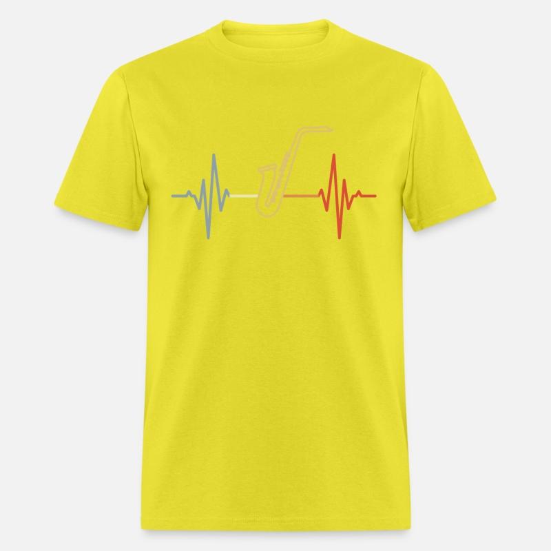 Vintage Saxophone Pulse Line